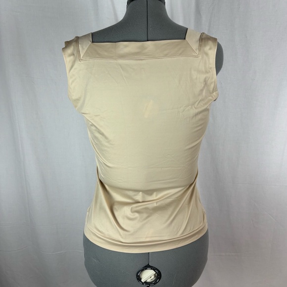 SPANX Shapewear Tank Top 1X  Nude‎ Square Neck Smoothing Camisole - Picture 4 of 9